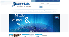 Desktop Screenshot of diagnosticolaboratorio.com.br
